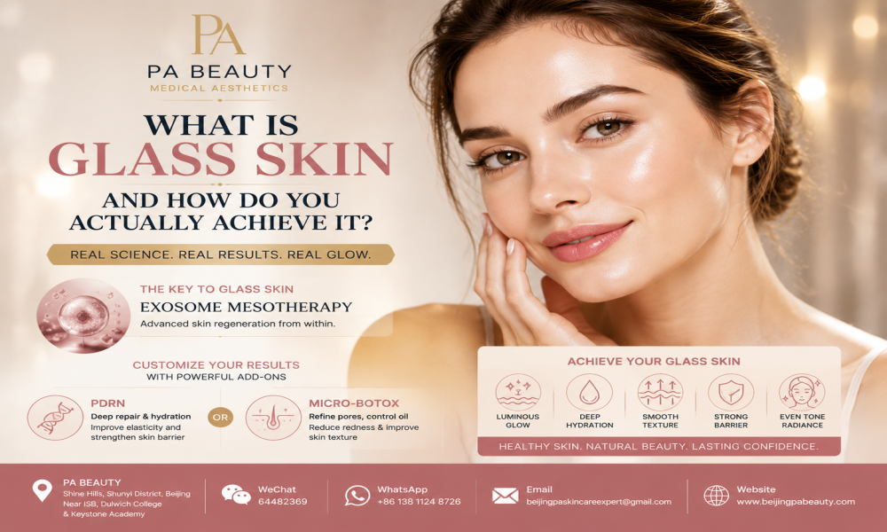 What Is Glass Skin and How to Achieve It with Exosome, PDRN & Micro-Botox | PA BEAUTY Beijing