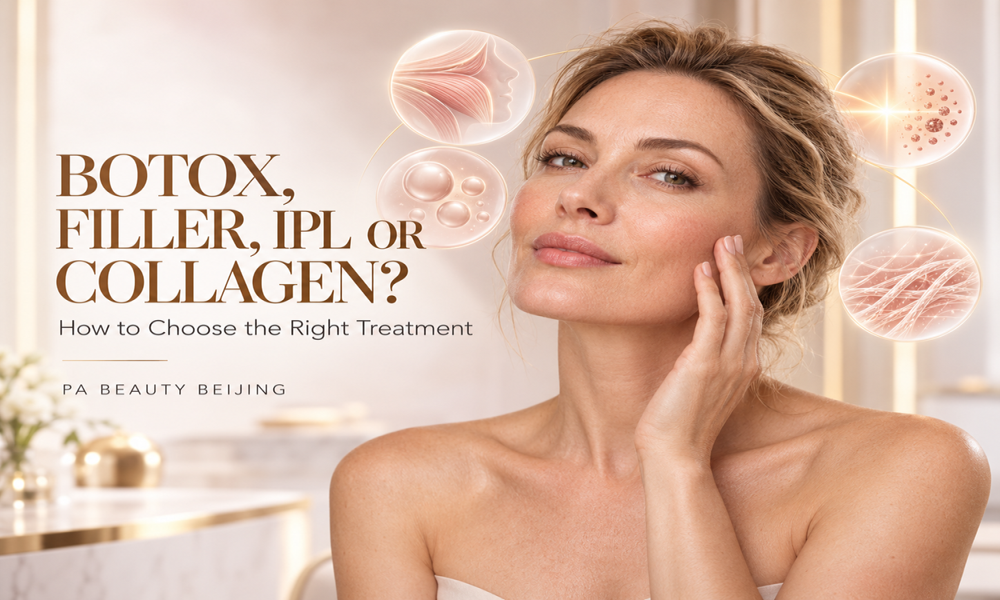 Botox, Filler, IPL or Collagen Treatment? How to Choose the Right Treatment for Wrinkles, Hollows and Uneven Skin Tone