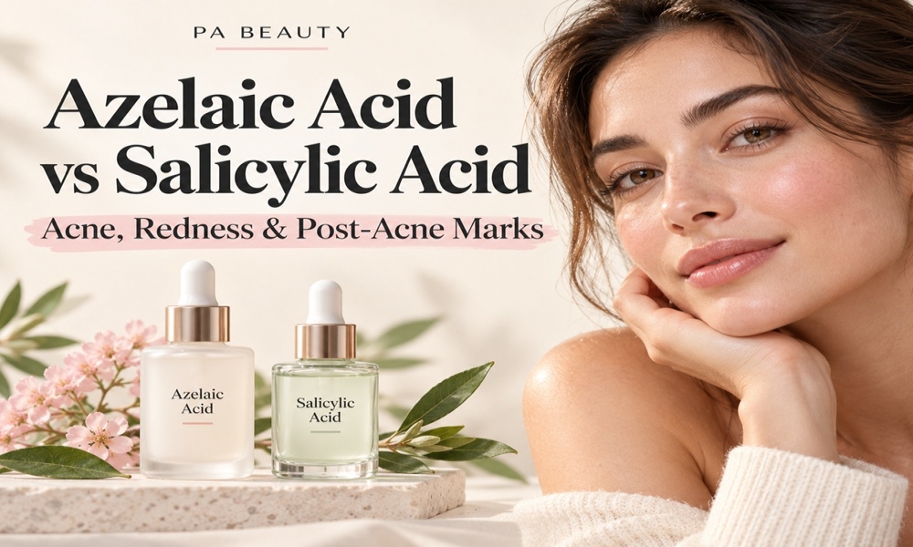 Azelaic Acid vs Salicylic Acid: Which Is Better for Acne, Redness and Post-Acne Marks?